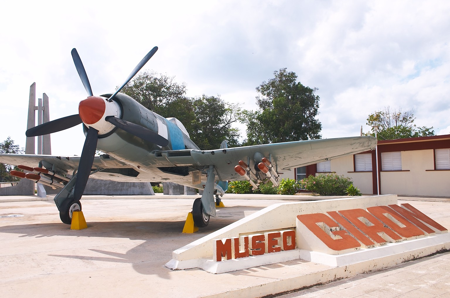 Entrance to Museo Playa Giron