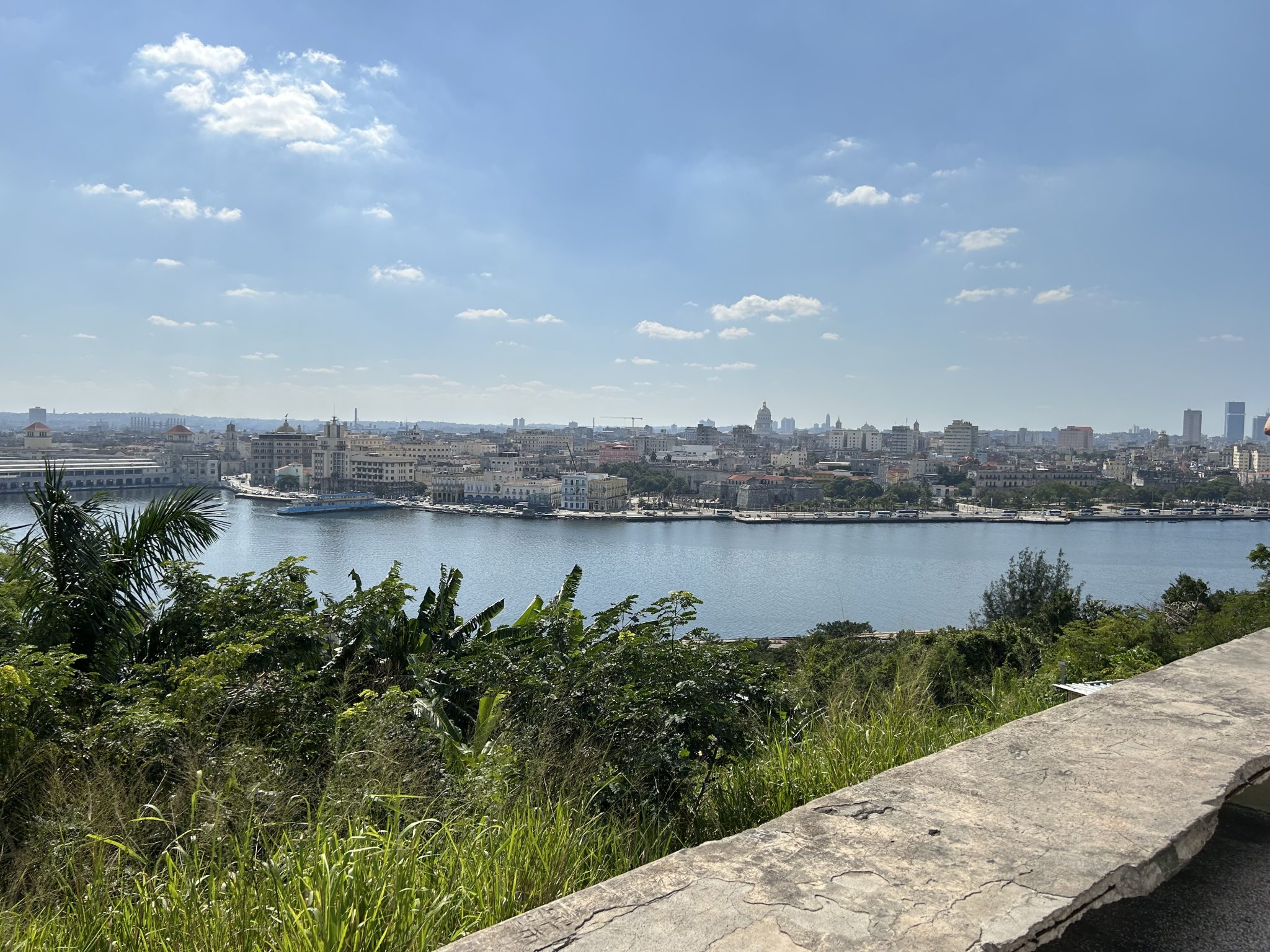 Image of Havana from across the bay in Cuba