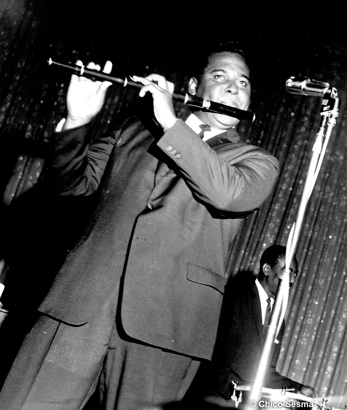 Rolando Lozano Playing Flute